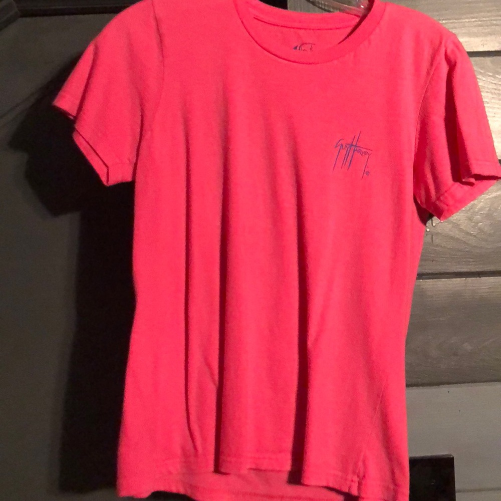 Pink Guy Harvey T-shirt